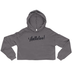 Halleloo! Crop Hoodie