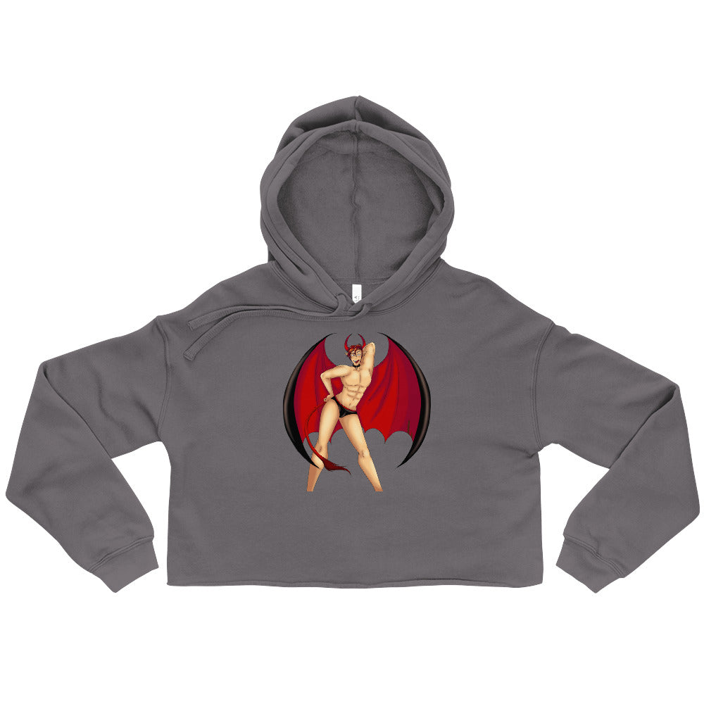 Gay Devil Crop Hoodie
