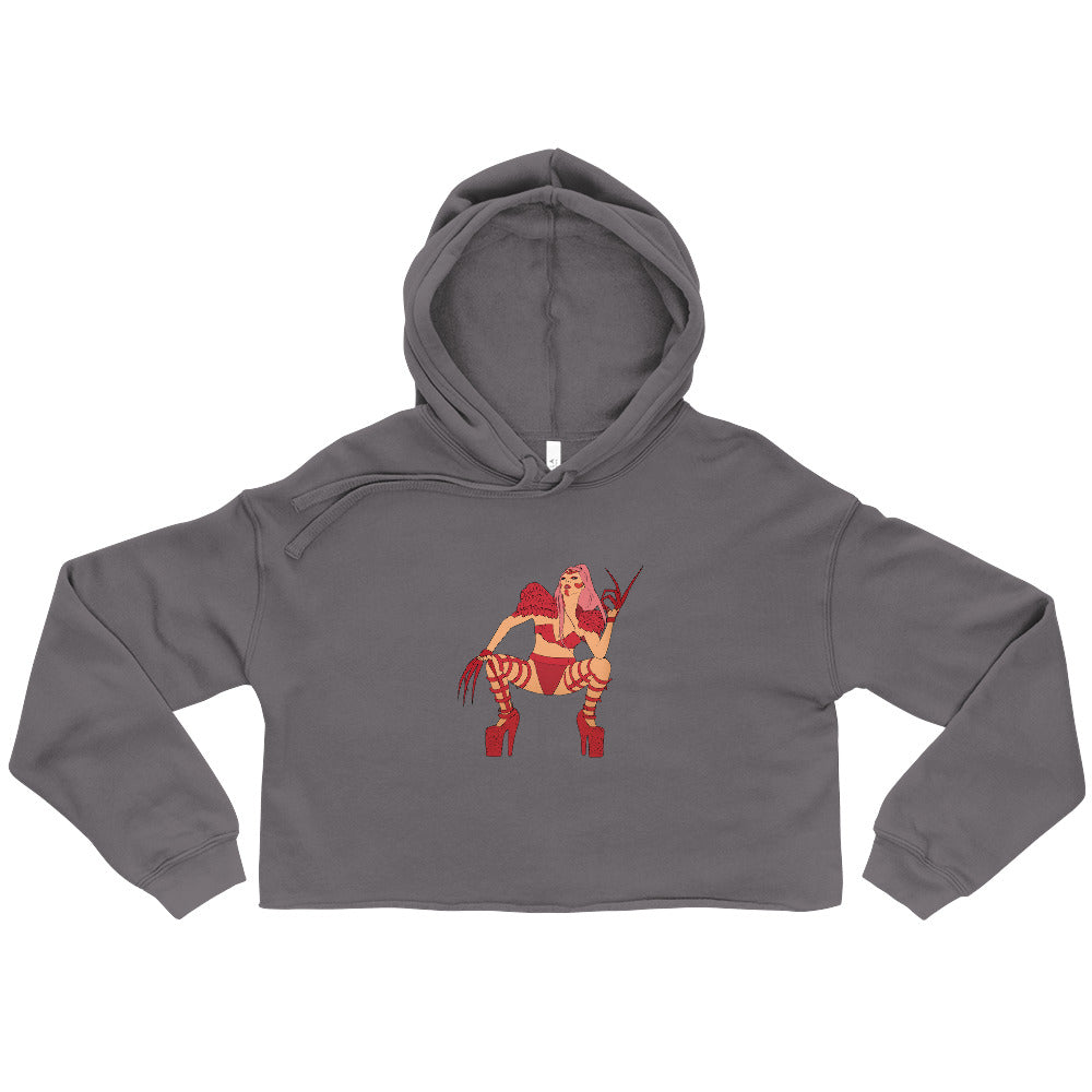Lady Gaga Chromatica Crop Hoodie