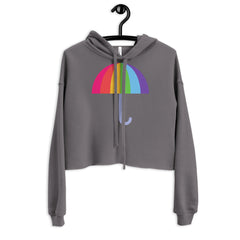 Gay Umbrella Crop Hoodie