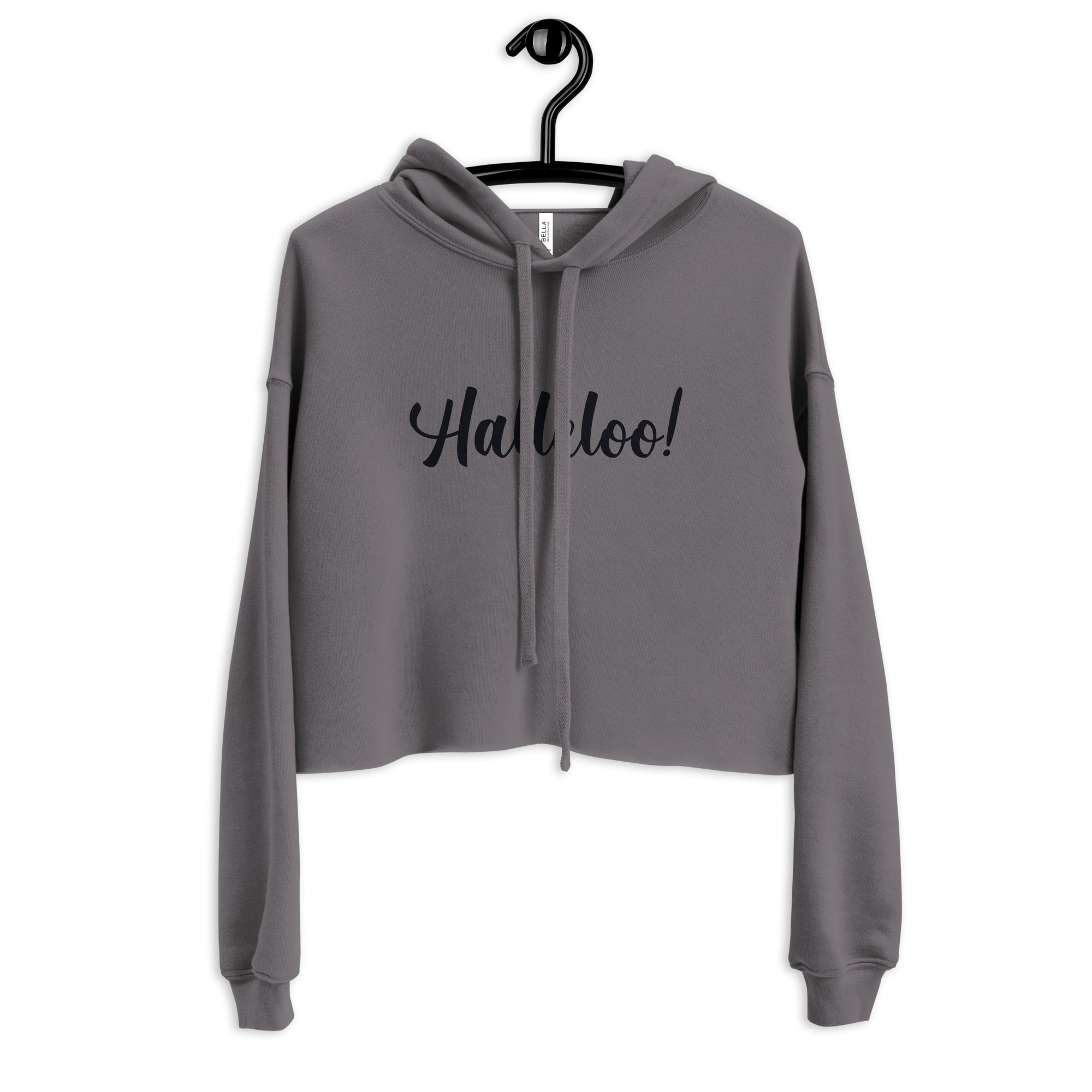 Halleloo! Crop Hoodie