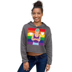 Queer Love Crop Hoodie