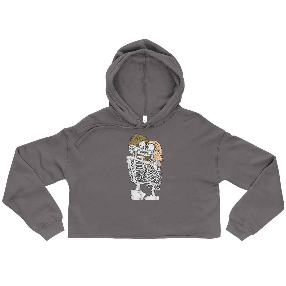 Queer Skeletons Crop Hoodie