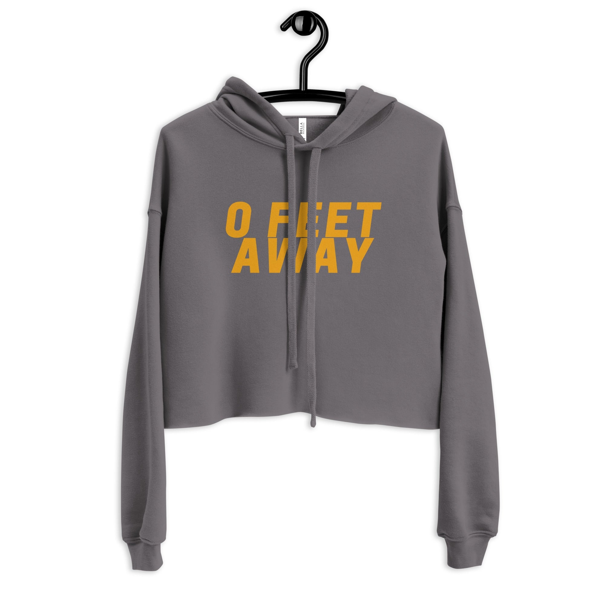 Zero Feet Away Grindr Crop Hoodie