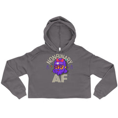 Nonbinary AF Crop Hoodie