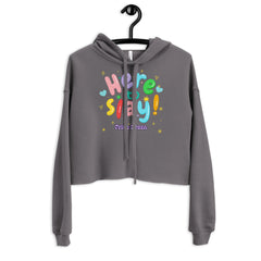 Here To Slay! Pride Queen Crop Hoodie